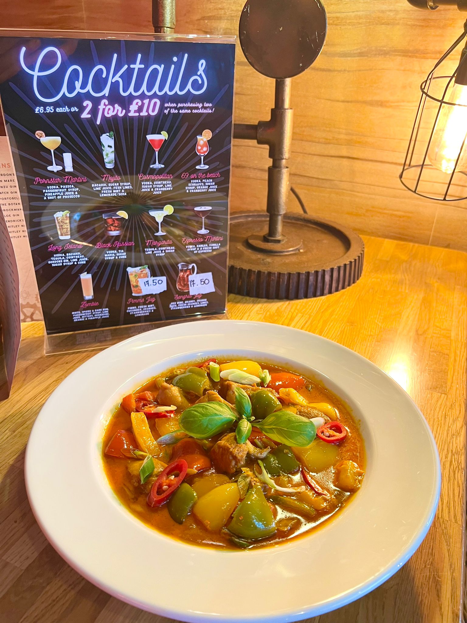 Unveiled…The 26th May Guest Curry…Thai Red (with the dial turned down on spiciness levels)